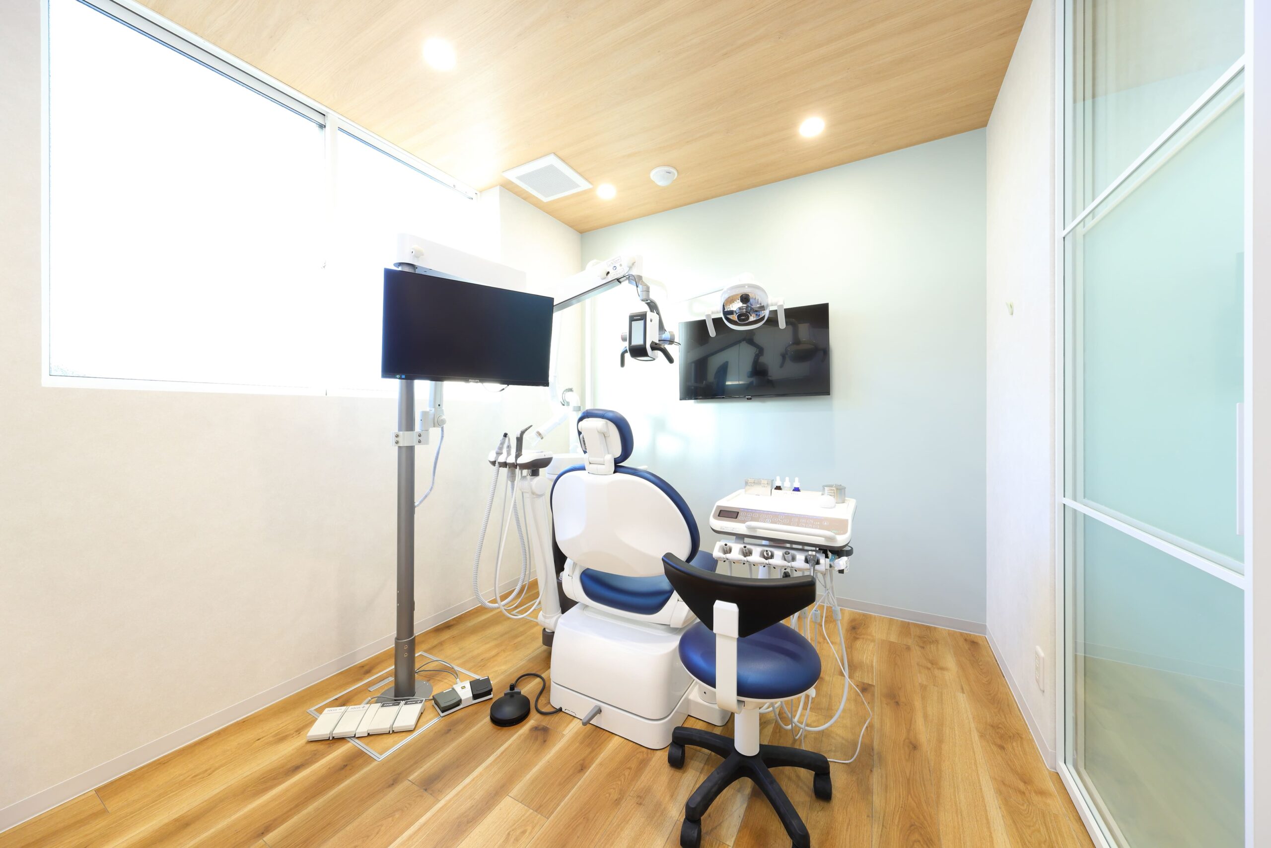 完全個室の「オペ室」完備で感染対策の徹底